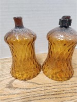 Darker Amber Votive Holders