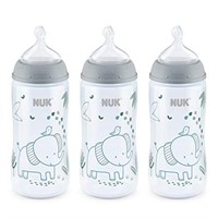 NUK Smooth Flow Anti Colic Baby Bottle  10 oz  3 P