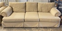 Neutral Canvas Sofa