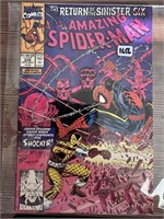 AMAZING SPIDER-MAN #335 COMIC BOOK KEY NOTE