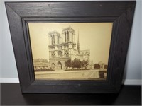Vintage Photograph of Notre Dame