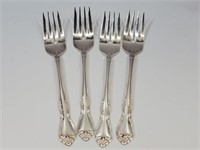 4 Silver Plated Forks
