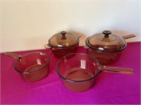 Vision Corning Ware Sauce Pans, Double Boiler
