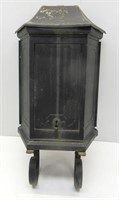 Vintage Metal Mailbox No Key 17.5"T