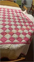 Vintage hand made quilt