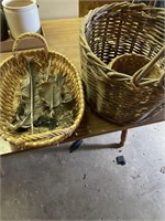 WICKER BASKETS TURKEY  FEATHERS