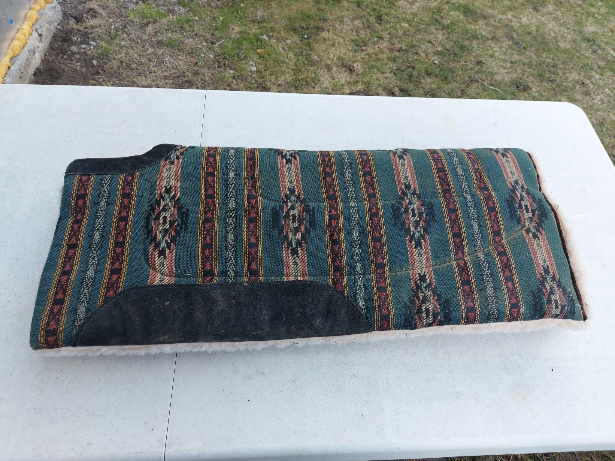 Western Saddle Pad Cutback or Pet Bed