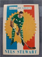 1960-61 Topps NHL Nels Stewart Card #5