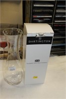 Boxed Dartington wine carafe