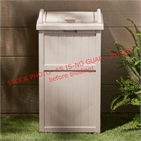 Suncast Hideaway Trash Container, Taupe