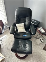 OFFICE CHAIR, FOOT STOOL