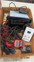 Assorted Scanner Tools, Pioneer Radio, Adapter Plu
