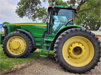 John Deere 8420 MFWD diesel tractor
