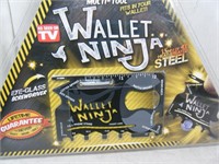 Brand new 18 Tools-in-one Ninja Wallet