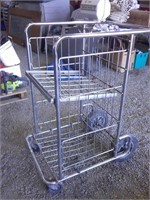 chrome cart/ rack