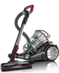 HOOVER PRO DELUXE BAGLESS CANISTER VACUUM,