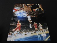 Julius Erving signed 8x10 photo JSA COA