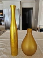 Yellow Hued Vases