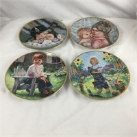 PUO Set of 6 March Of Dimes Plates