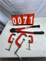 Bolt Cutters/C Clamps