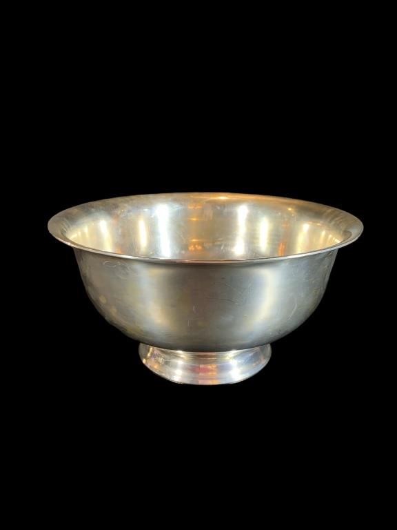 A Paul Revere Reproduction Sterling Bowl 1698gr