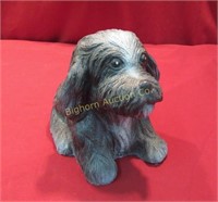 Concrete Garden Statue Dog 1 pc lot Approx 7" tall