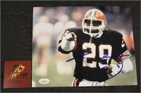 Hanford Dixon Cleveland Browns Signed 8"x10"