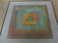 Signed Reilief Printmaking "Experimental Monotype"