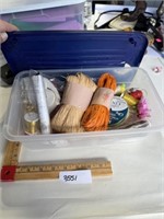 Vintage sewing craft lot