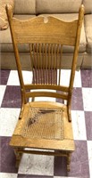 Wooden rocking chair seat needs repair