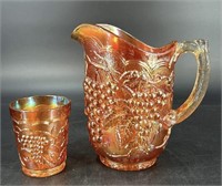 Imperial Marigold Pitcher & Tumbler