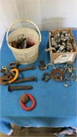 Assorted Heavy Duty Hooks, Pins & Clamps