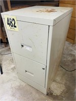 (2) Drawer Metal Filing Cabinet