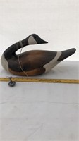 Vintage Wooden Canadian Goose Decoy