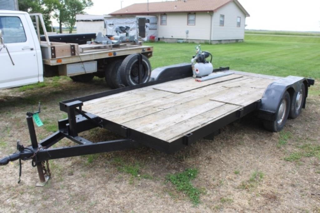 1984 WCT 7'x16' Car Trailer