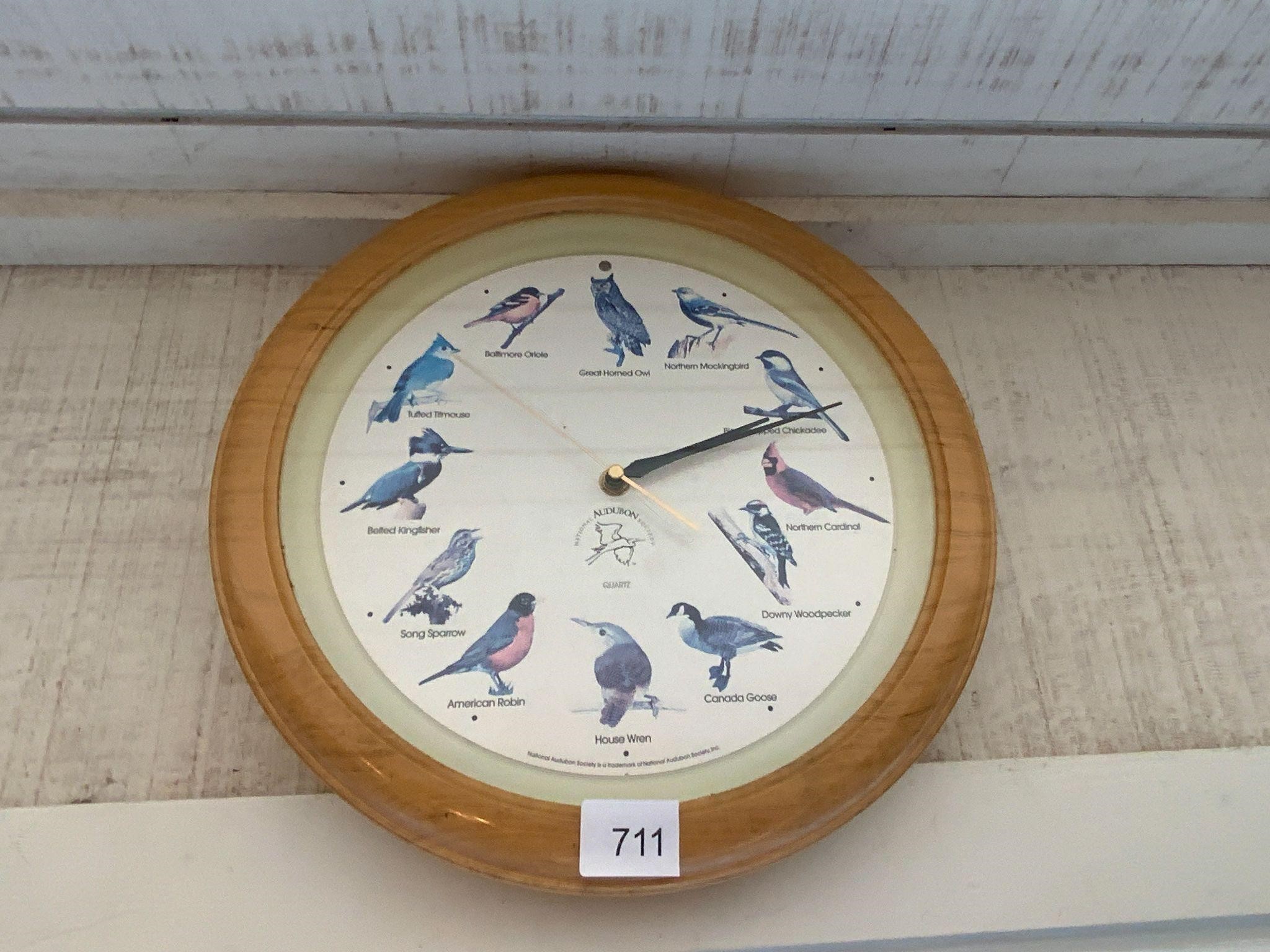 Hummingbird Poster & Adubon Bird Clock