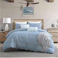 Lush Moselle Ruched Comforter California King $105