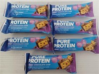 Pure protein bars chewy chocolate chip 7ct.