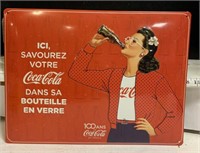 Tin sign   Coca-Cola 11x15