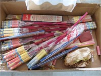 Group Of Assorted Fireworks