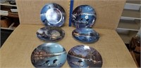 6 COLLECTOR PLATES BY JIM HANSEL