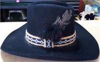 D - ESCALANTE BLACK COWBOY HAT (G98)