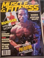 Muscle & Fitness bodybuilding magazine 1987.(M5)