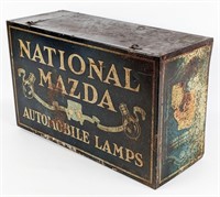 National Mazda Automobile Lamps Display Cabinet