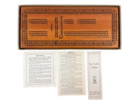 Drueke Cribbage Master Board w/ Original Box