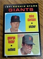 1971 Topps #276 Giants MLB Rookie Stars