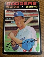 1971 Topps #385 Maury Willis MLB Dodgers
