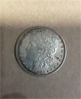 1883-O Morgan Dollar.