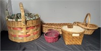 Group of baskets