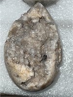 BRAZILIAN OVAL GEODE 3" LENGTH RETAIL $70